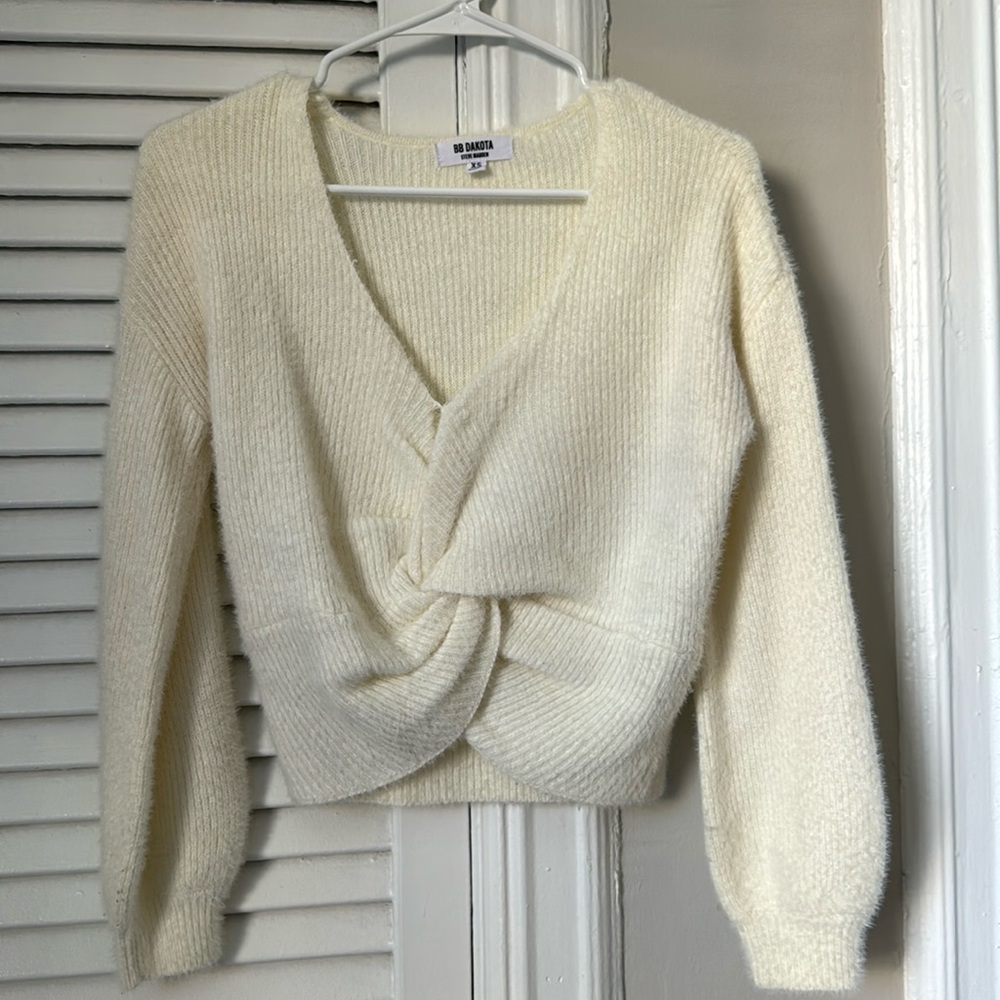 BB Dakota Got It Twisted Sweater - XS